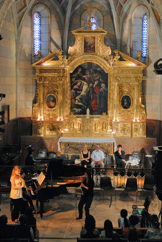 Concert dans l'église de Cruis