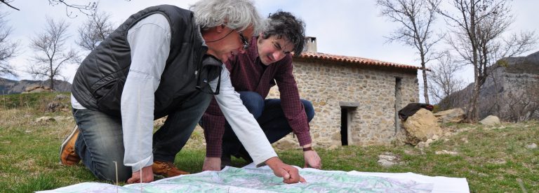 randonnée refuge d'art Vieil Esclangon