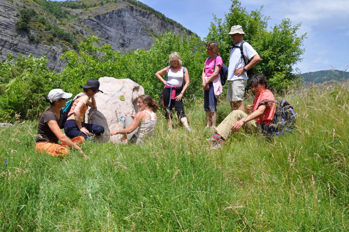 The Sentier des Contes (The tales trail) in the land of the Talking Rocks