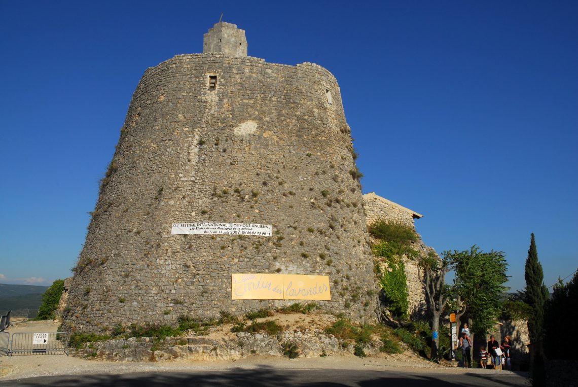 the Rotunda of Simiane-la-Rotonde