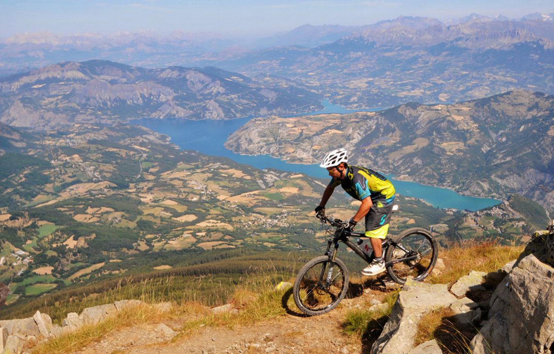 Blanche - Serre-Ponçon mountain bike site ©OT Montclar