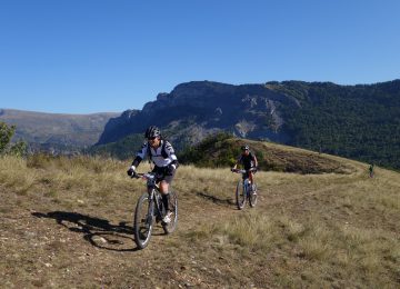 Buech Sisteronnais mountain biking site ©Thomas Girard