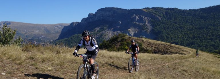 Buech Sisteronnais mountain biking site ©Thomas Girard