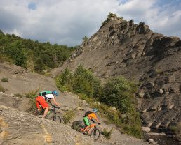 Digne-les-Bains et le pays dignois mountain biking site©Joseph Hermann