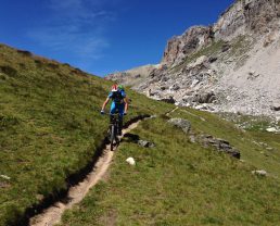 Vallée de l'Ubaye mountain biking site