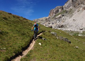 Vallée de l'Ubaye mountain biking site