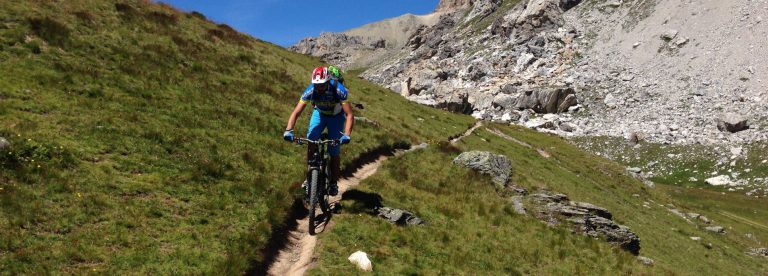 Vallée de l'Ubaye mountain biking site