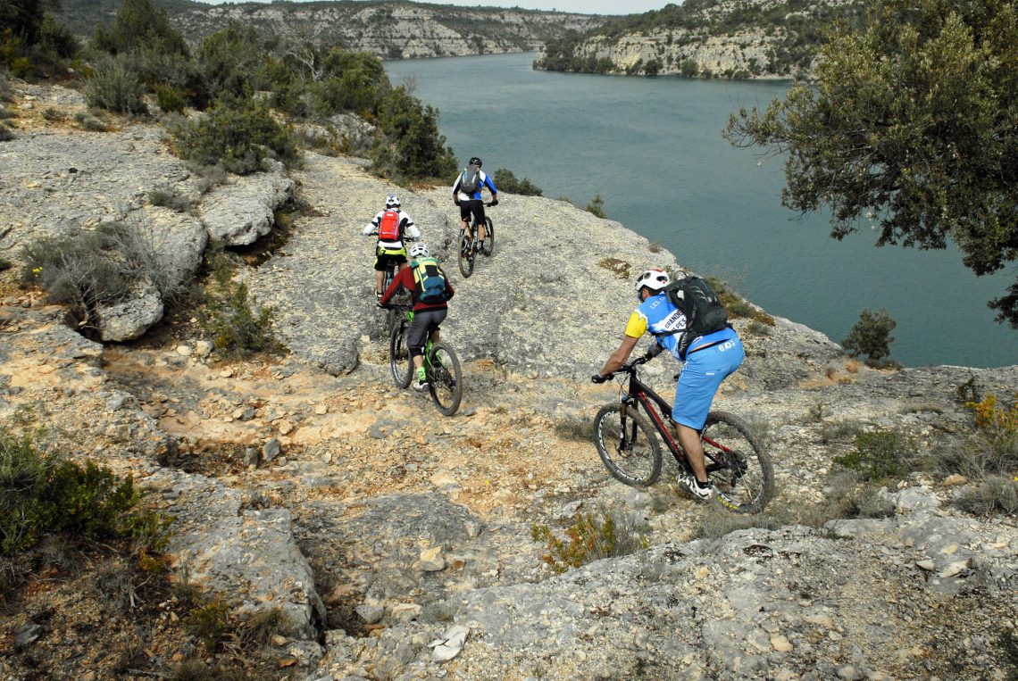 Provence Verdon mountain biking site ©William Fautre