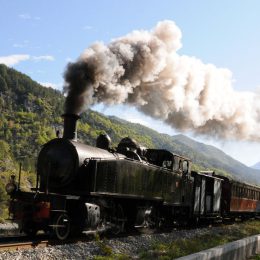 Train des Pignes à vapeur © GECP