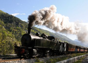 Train des Pignes à vapeur © GECP