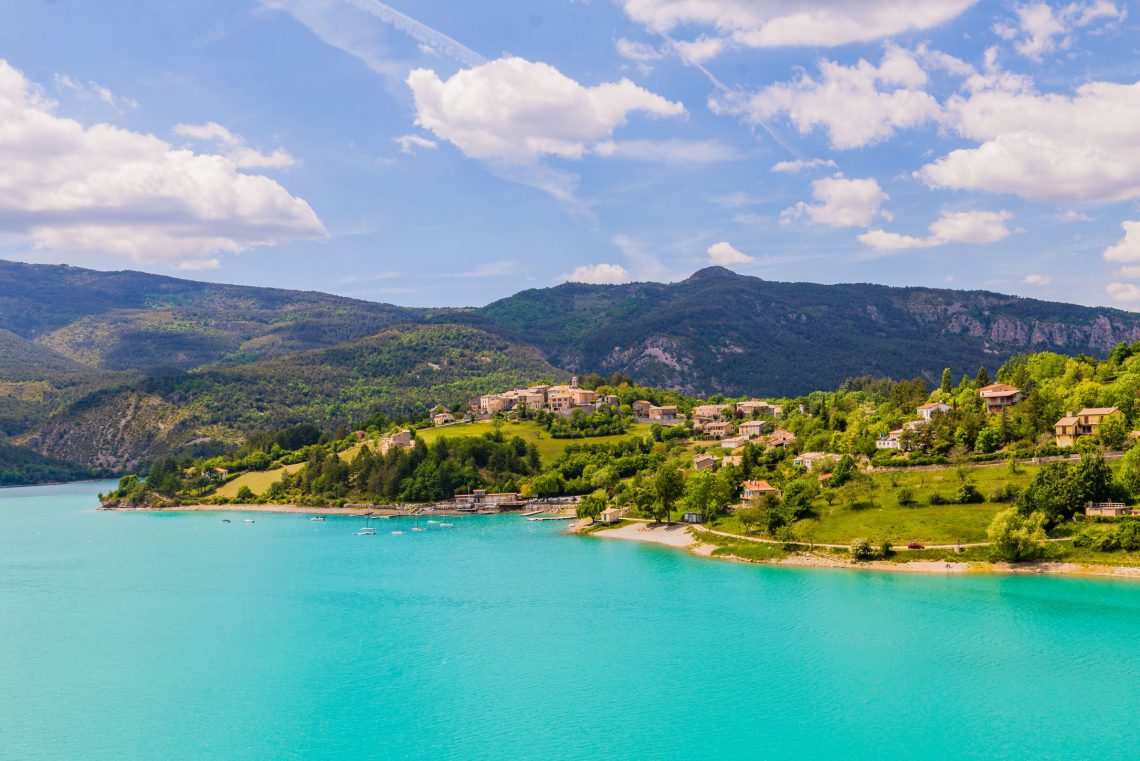 Castillon lake in Verdon ©T. Verneuil