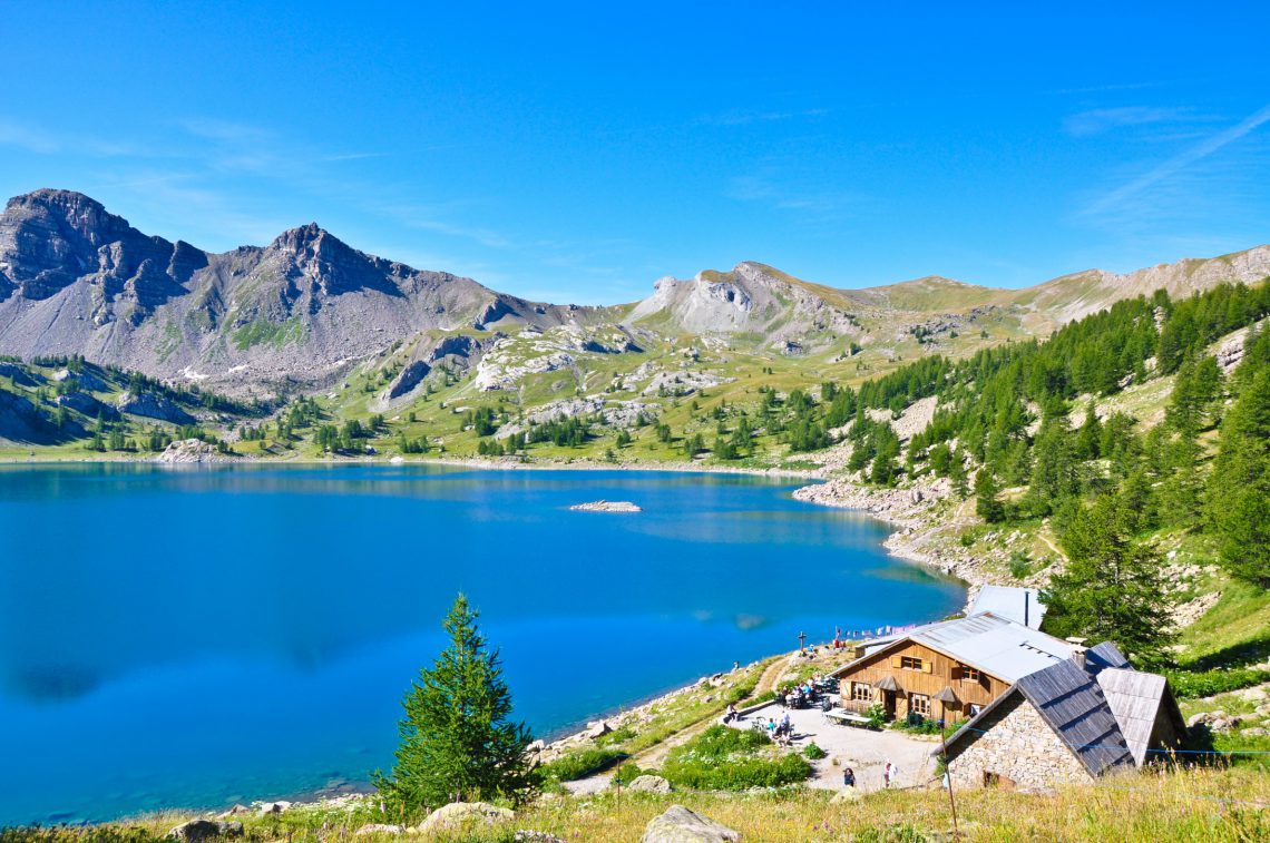 lac d'Allos in Mercantour National Park