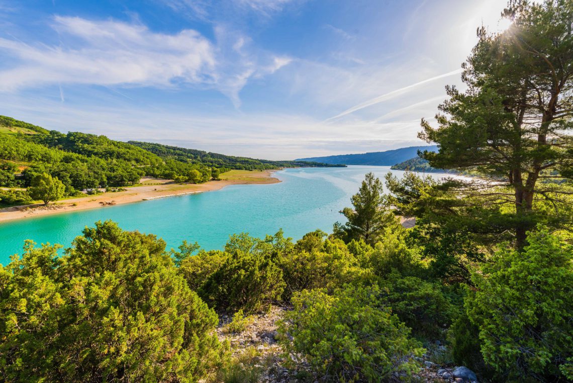 The lake of Sainte-Croix du Verdon©T. Verneuil