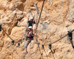 Via ferrata of Grande Fistoire