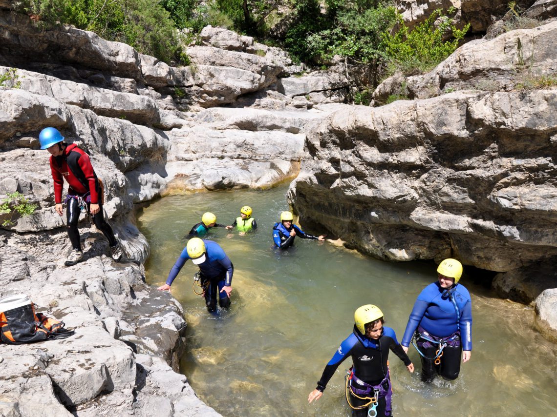 White water sports Verdon canyon Baou Verdon