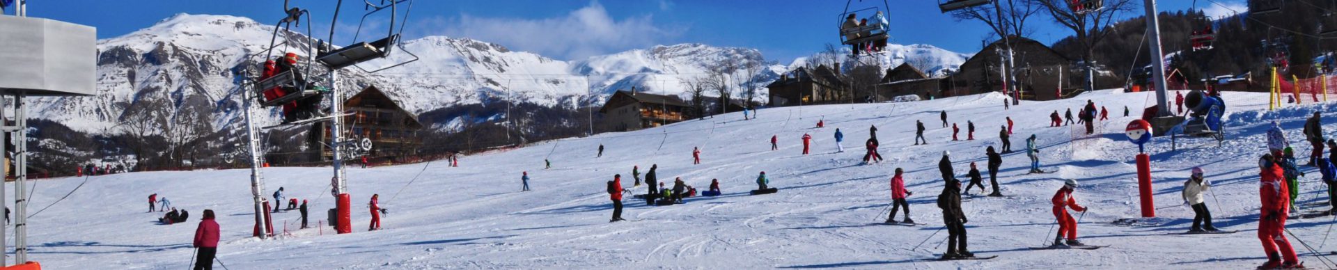 "Village" ski resorts Le Sauze