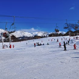 "Village" ski resorts Le Sauze