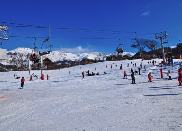 "Village" ski resorts Le Sauze