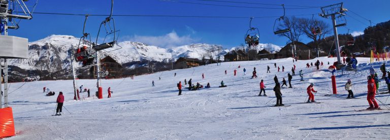 "Village" ski resorts Le Sauze