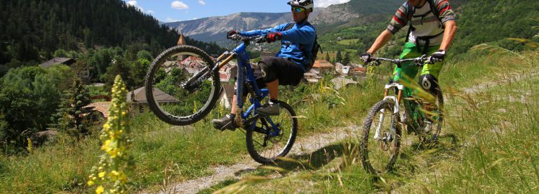 mountain biking in Val d'Allos - Haut-Verdon ©VTOPO