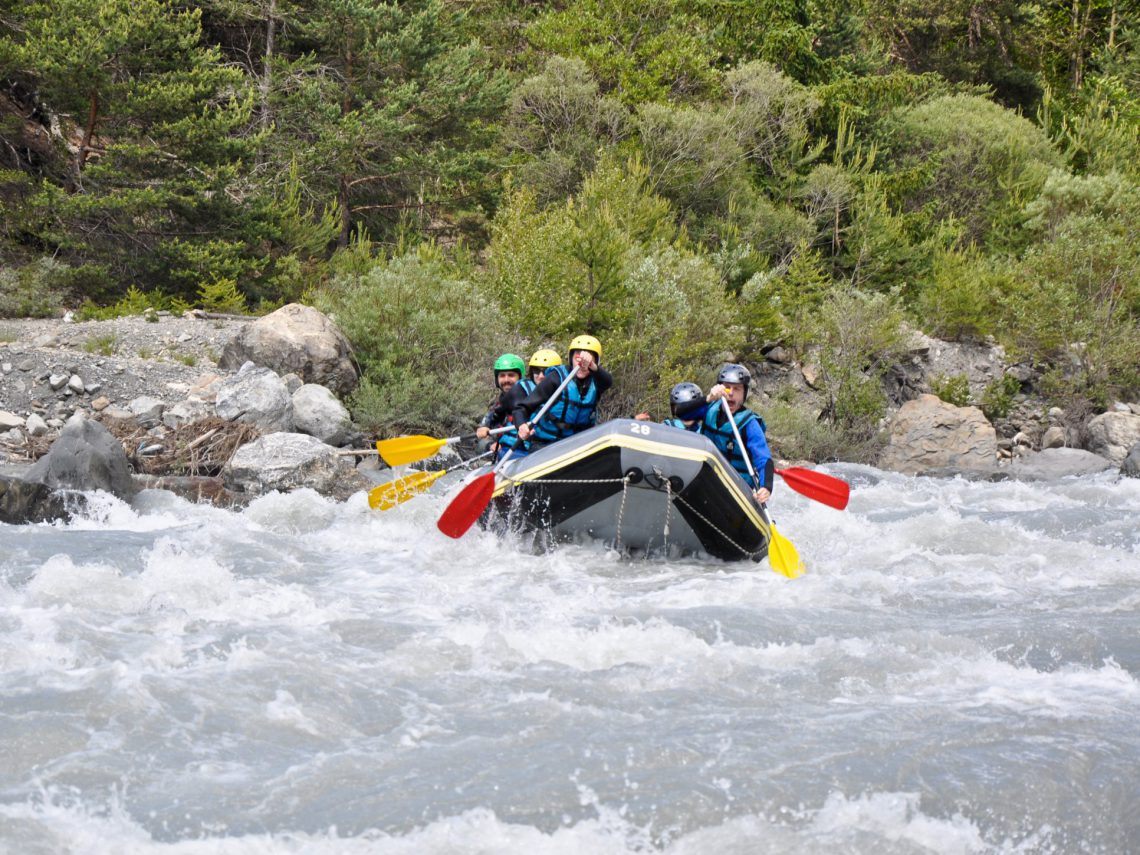 White water sports Ubaye valley