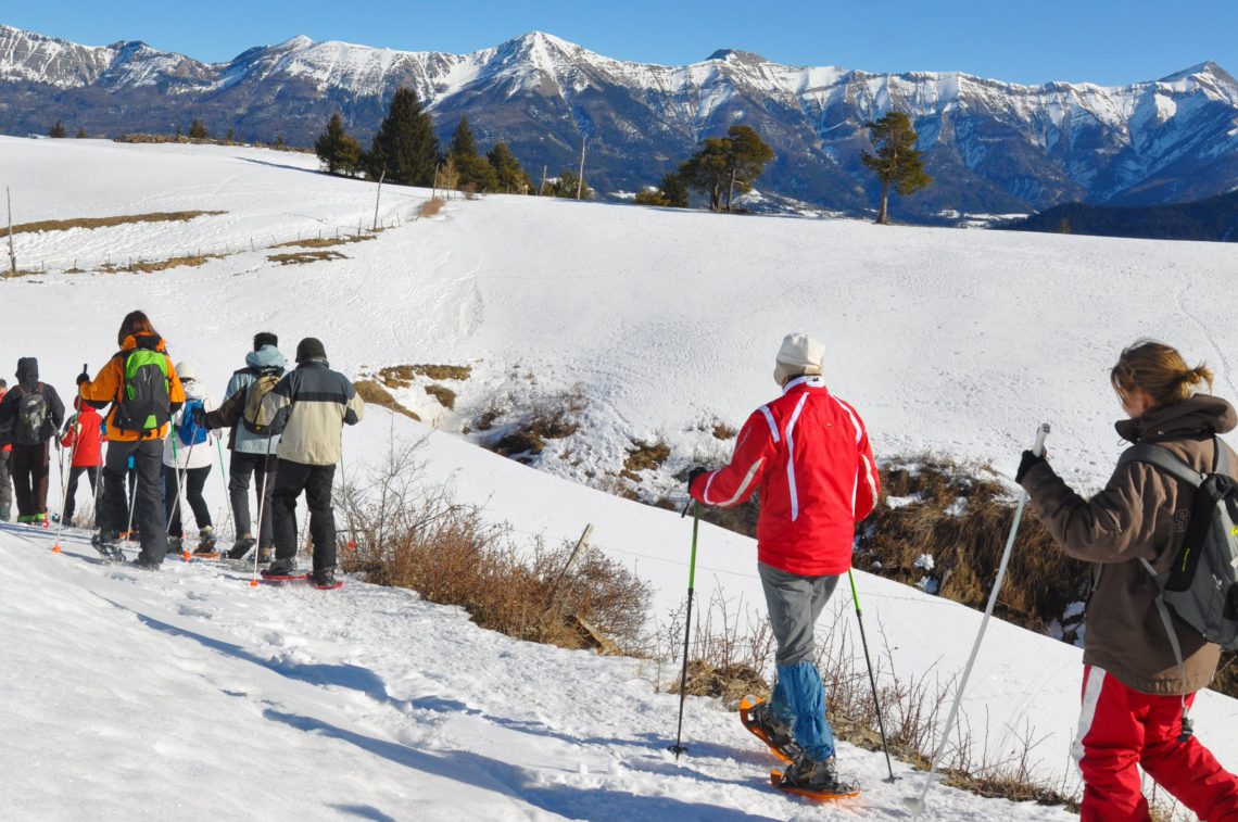 Snowshoe walks or tours in Fanget