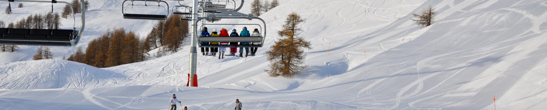 Ski resort Pra Loup Espace Lumière