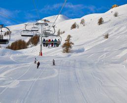 Ski resort Pra Loup Espace Lumière