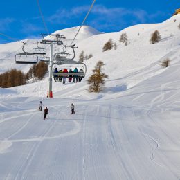 Ski resort Pra Loup Espace Lumière