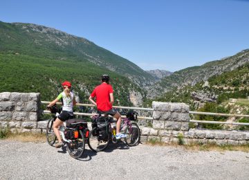 cyclotourisme sur la route des crêtes