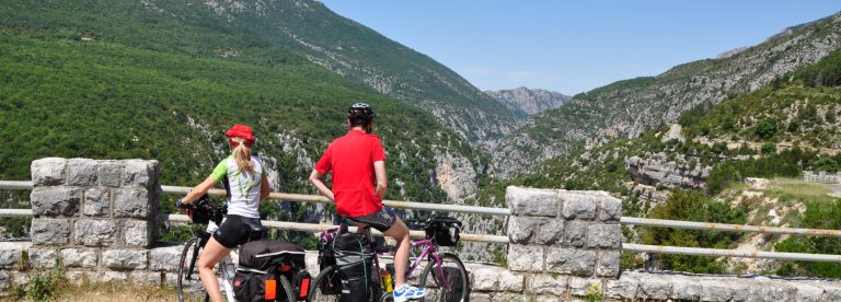 cyclotourisme sur la route des crêtes