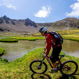 VTT Transverdon lacs de Lignin, Val d'Allos