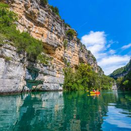 in the Gorges de Montpezat ©Teddy Verneuil