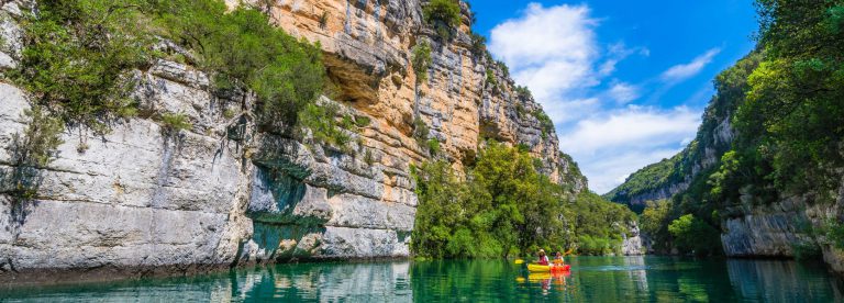 in the Gorges de Montpezat ©Teddy Verneuil