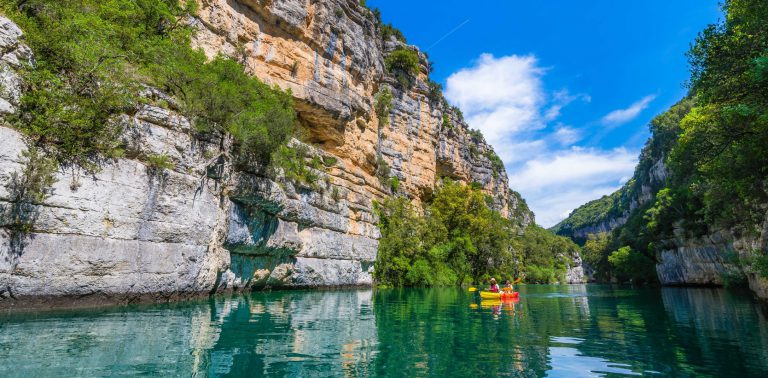 in the Gorges de Montpezat ©Teddy Verneuil