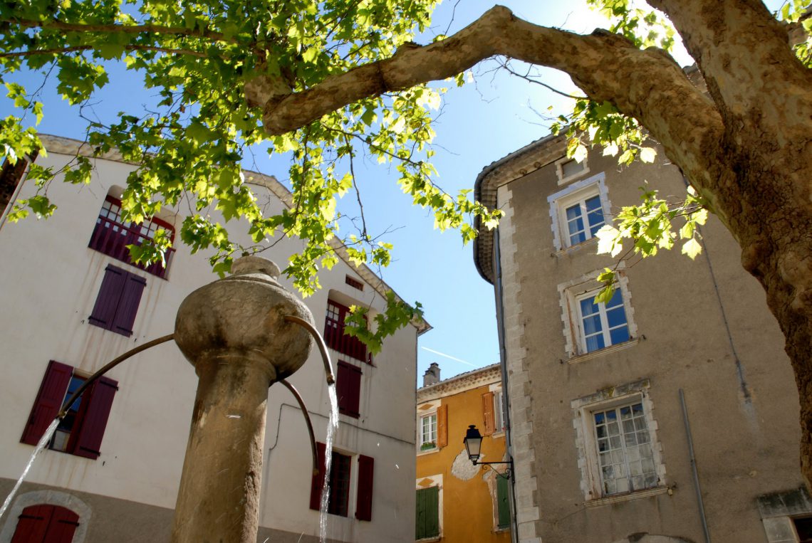 Entrevaux fontaine