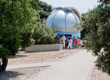 Star-gazing in the Astronomy Centre Saint Michel l’Observatoire