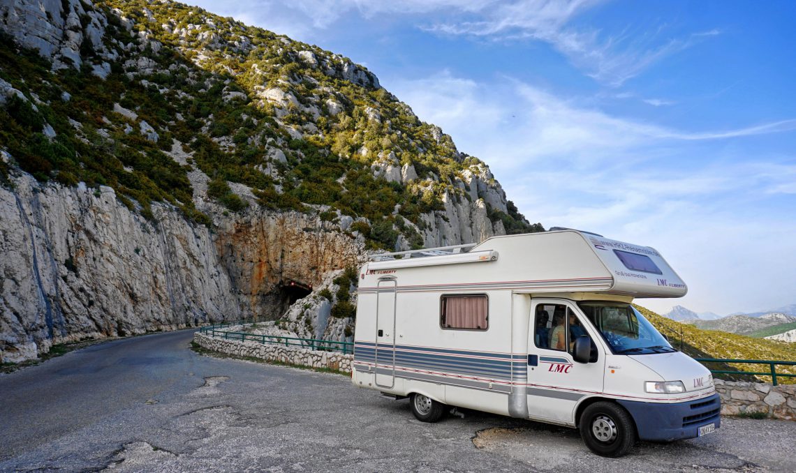 Motorhome in the Verdon ©creative commons CC0