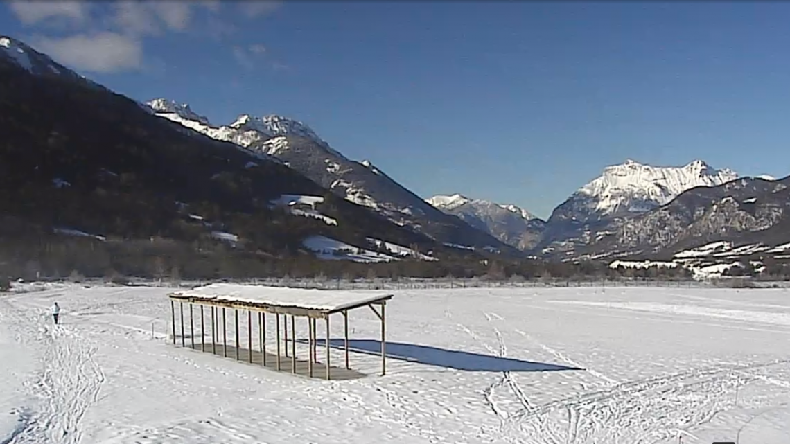 Webcam Barcelonnette - Golf du Bois Chenu nordic ski area