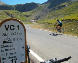 vélo col de la Bonette