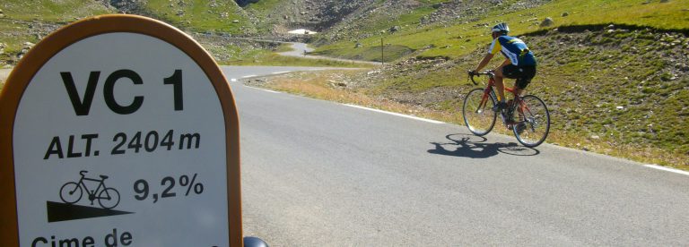 vélo col de la Bonette