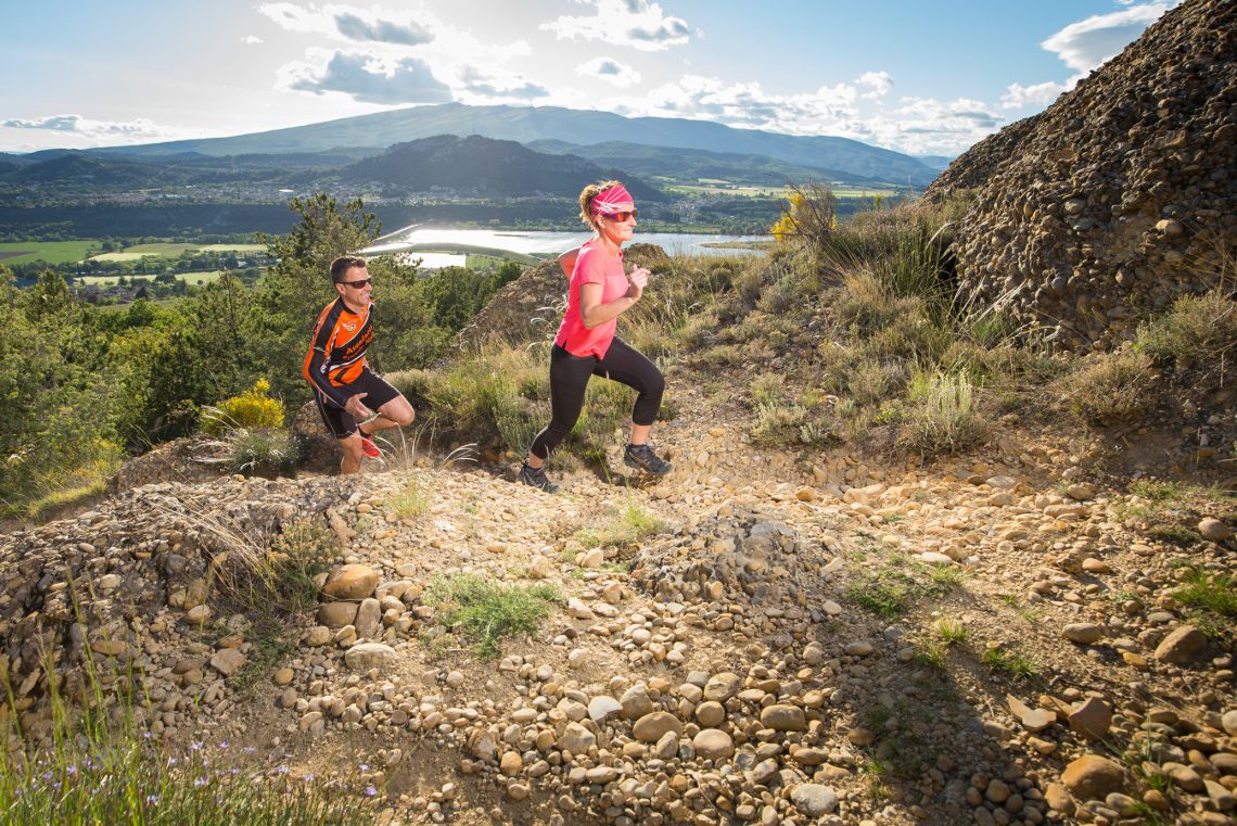 Trail running in Val de Durance ©Jean-Luc Armand Photographe