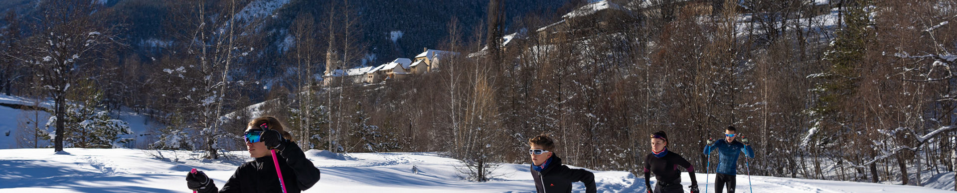 Nordic ski area Haute Ubaye ©AD04-Rogier Van Rijn