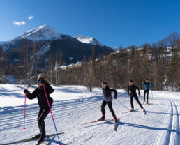 Nordic ski area Haute Ubaye ©AD04-Rogier Van Rijn