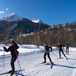 Nordic ski area Haute Ubaye ©AD04-Rogier Van Rijn