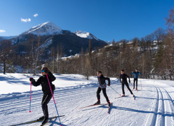 Nordic ski area Haute Ubaye ©AD04-Rogier Van Rijn