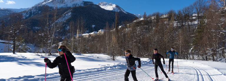 Nordic ski area Haute Ubaye ©AD04-Rogier Van Rijn